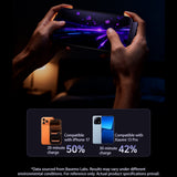 Ergonomic Gaming Charge Cable with Foldable Stand | 180° Swivel Elbow Design