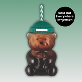 Pickvio™ Teddy Bear Glass Straw Cup – Perfect Gift for Loved Ones