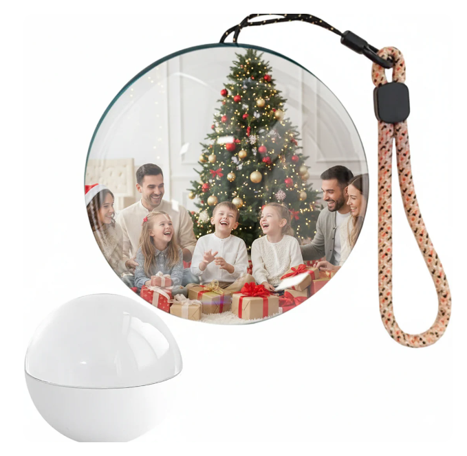 Pickvio™ Wi-Fi Enabled Video Crystal Ball – Upload & Display Memories