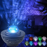 Starry Sky Projector Lamp with Bluetooth Speaker – Galaxy Light & Multiple Color Modes