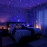 Starry Sky Projector Lamp with Bluetooth Speaker – Galaxy Light & Multiple Color Modes